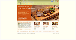 Desktop Screenshot of natures-cuisine.com